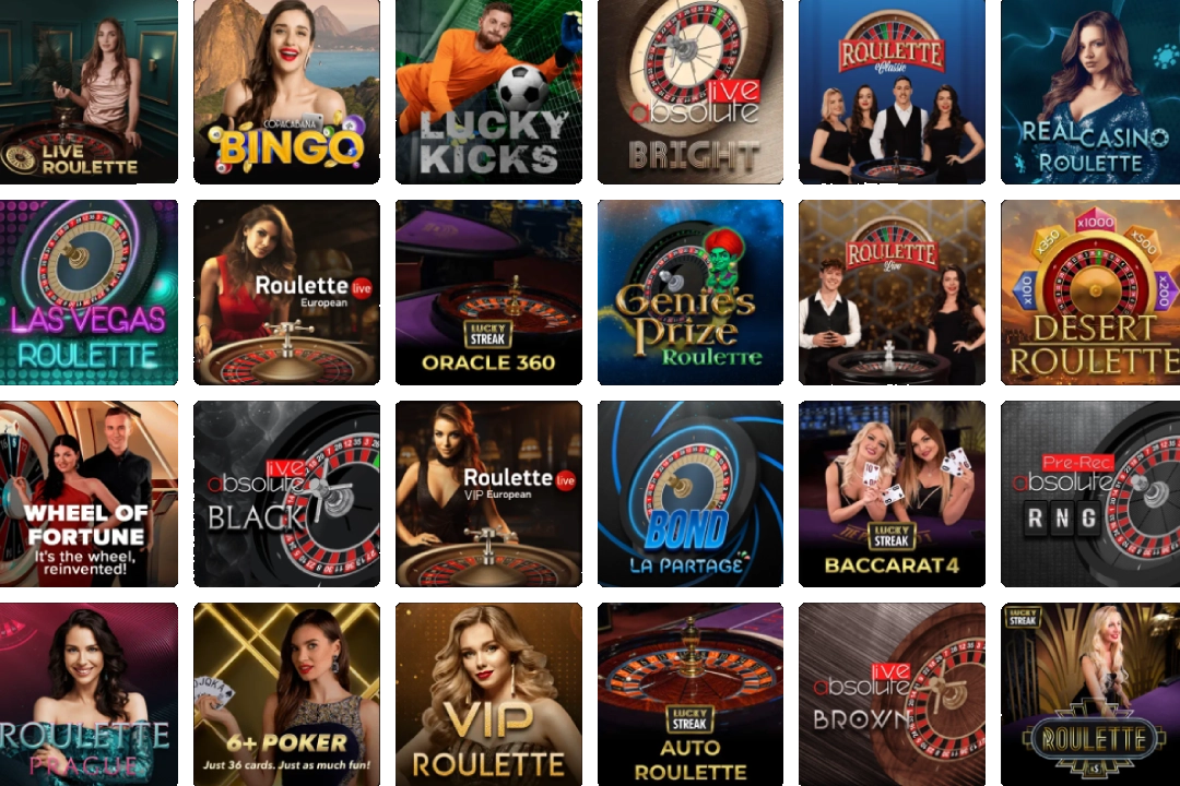 Angliabet live-casino games